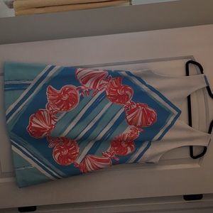 NWT lilly Pulitzer callie shift dress pool blue